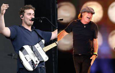Sam Fender joined by AC/DC’s Brian Johnson for ‘Back In Black’ and ‘You Shook Me All Night Long’ at second St James’ Park gig - www.nme.com