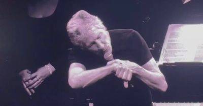 Extraordinary moment Manchester bee lands on Roger Waters halting AO Arena show - www.manchestereveningnews.co.uk - Manchester