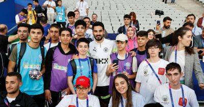 Emotional moments as Man City players met children who survived Turkey earthquake before Champions League final - www.manchestereveningnews.co.uk - Manchester - Syria - Turkey - city Istanbul