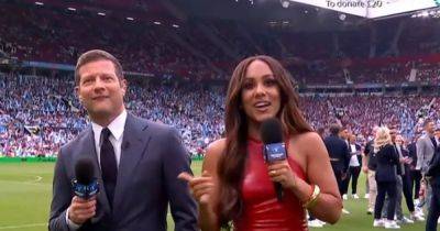 Soccer Aid fans say presenter Alex Scott's dress 'leaving them sweating' - www.manchestereveningnews.co.uk