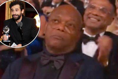 Samuel L. Jackson’s shocking reaction after losing Tony award becomes meme - nypost.com