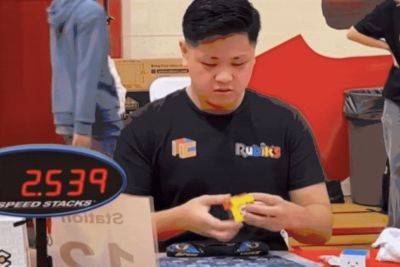 Max Park solves Rubik’s Cube in 3.13 seconds, setting new world record - nypost.com - China - California - India - Virginia - Nigeria - county Long
