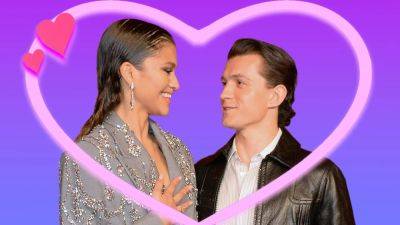Tom Holland Is 'In Love,' Opens Up About Zendaya Romance - www.etonline.com - Los Angeles - county Love