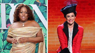 Alex Newell Reacts to 'Glee' Reunion With Lea Michele at the 2023 Tony Awards After Speaking Out Against Her - www.etonline.com - county Lea