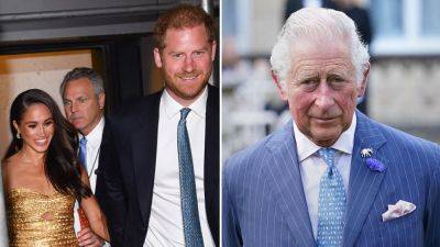 Prince Harry, Meghan Markle not invited to Trooping the Colour for King Charles III: report - www.foxnews.com - Britain - county King George