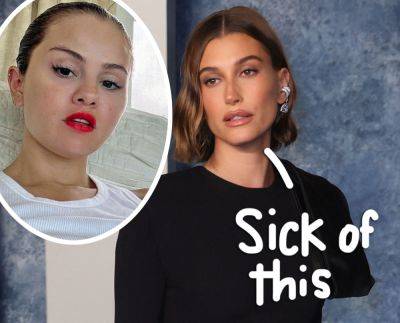 Hailey Bieber SLAMS Her Own Fans For Leaving 'Nasty' Comments On Selena Gomez IG Posts! - perezhilton.com - Paris - county Love