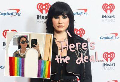 Demi Lovato Says She 'Got Tired' Of Using 'They/Them' Pronouns -- And Twitter Has THOUGHTS! - perezhilton.com - Spain - Los Angeles