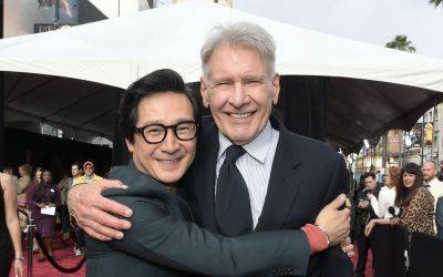 Ke Huy Quan Surprises Harrison Ford on ‘Indiana Jones 5’ Red Carpet, Which Was the Biggest ‘Temple of Doom’ Reunion in 39 Years: ‘You’re All Grown Up!’ - variety.com - Indiana - county Harrison - county Ford