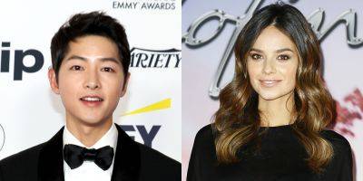 Song Joong Ki & Wife Katy Louise Saunders Welcome Their First Child! - www.justjared.com - Britain - Italy - Rome - Hungary