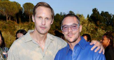 Alexander Skarsgard Hangs Out with Diplo at Fendi Men's Show in Italy - www.justjared.com - Italy - county Mason - county Florence - city Alton, county Mason
