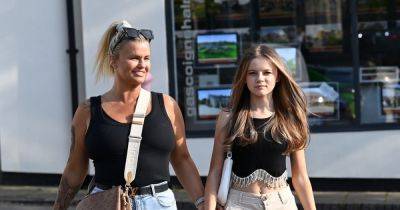 Kerry Katona and daughter Heidi hold hands on sweet mother/daughter day out - www.ok.co.uk - county Cheshire