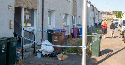 Forensics comb Scots property after man rushed to hospital in police incident - www.dailyrecord.co.uk - Scotland - Beyond