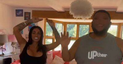 Katie Price displays array of tattoos as she dances with son Harvey, 21, in sweet video - www.ok.co.uk