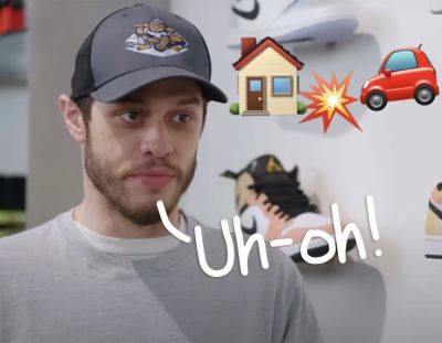 Pete Davidson CHARGED After Crashing Car Into Beverly Hills House! - perezhilton.com - Beverly Hills - Los Angeles