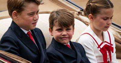 Prince Louis steals the show at Trooping the Colour as he salutes crowds - www.dailyrecord.co.uk - Ireland - Charlotte