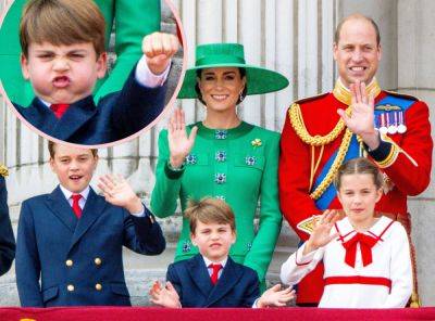 Prince Louis Steals The Show AGAIN With Adorable Trooping The Colour Pics! Look! - perezhilton.com - county Buckingham - Charlotte - county Prince Edward