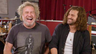 Sammy Hagar says he is 'so proud' that son Andrew Hagar is following in his rock star footsteps - www.foxnews.com