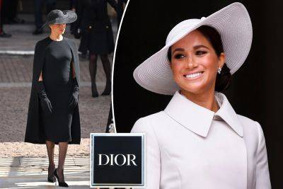 Meghan Markle rumored to be signing deal with Dior in bid to ‘re-invent’ herself: report - nypost.com - Britain