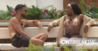 Love Island's Mehdi and Whitney's romance in doubt as he chats to her on terrace - www.ok.co.uk