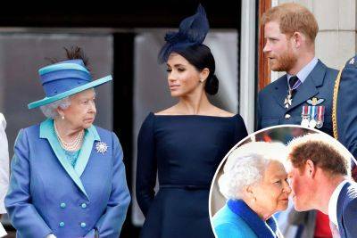 Prince Harry was ‘cruel’ to queen during ‘painful’ final days: friend - nypost.com