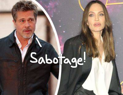 Brad Pitt Argues 'Vindictive' Angelina Jolie 'Secretly' Sold Winery Share To Russian Oligarch As Payback For Custody Battle! - perezhilton.com - France - Russia - county Pitt