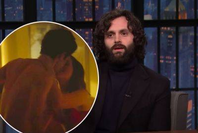 Penn Badgley Explains His Problem With Filming Intimate Scenes On You! - perezhilton.com