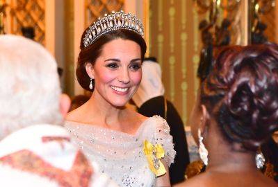 Kate Middleton Dazzles Wearing Queen Elizabeth’s Earrings For The First Time At Jordan Royal Wedding - etcanada.com - London - Jordan - county King George