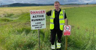 Dismay as Perth Airport warns of dog walkers wandering onto airstrip - www.dailyrecord.co.uk - Beyond