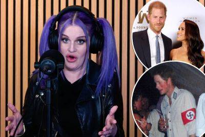 Prince Harry is a ‘f—king t–t’ who always ‘whines’: Kelly Osbourne - nypost.com