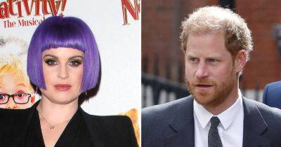 Kelly Osbourne Tells ‘Whining’ Prince Harry to ‘Suck It’ in Explosive Royals Rant: ‘Everybody’s Life Was F–king Hard’ - www.usmagazine.com - Britain - California - county Charles