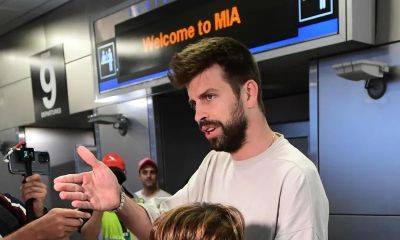 Gerard Piqué travels to Miami with his two sons ahead of his brother’s wedding - us.hola.com - Spain