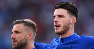 'Agent Shaw' - Manchester United fans all say same thing about Declan Rice message to Luke Shaw - www.manchestereveningnews.co.uk - Manchester - Macedonia