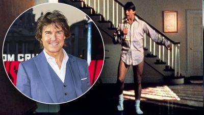 Tom Cruise 'still' dances in underwear like his 'Risky Business' character - www.foxnews.com - Rome