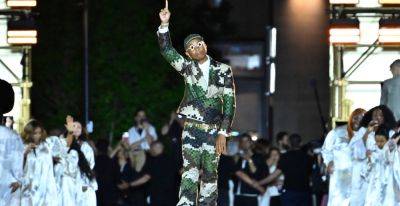 Pharrell Williams Debuts First Collection for Louis Vuitton - See Every Runway Look Here! - www.justjared.com - France - New York - Miami - Virginia - parish St. Martin