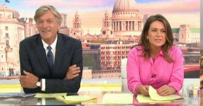 Susanna Reid shouts 'leave her alone' and 'she's married' as co-star gets friendly interruption live on air - www.manchestereveningnews.co.uk - Britain - county Marathon