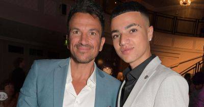 Peter Andre says Junior is 'ready to sleep for days' after 18th Ibiza lads holiday - www.ok.co.uk