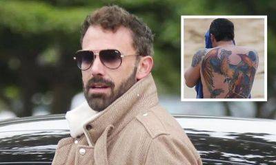 Ben Affleck’s back tattoo: what to know about his majestic phoenix - us.hola.com