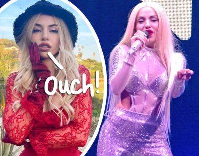 Yikes!!! Ava Max ATTACKED On Stage! Concertgoer 'Scratched' Her Eye With Slap! - perezhilton.com - Los Angeles - New York