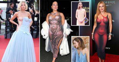 How optical illusion dresses became new celebrity red carpet must-have - www.msn.com - Britain - Madrid