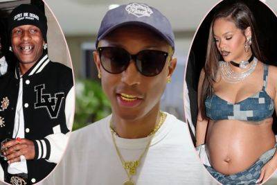 Pharrell Williams Gets Support From Pregnant Rihanna, A$AP Rocky, & MORE For Louis Vuitton Fashion Show! - perezhilton.com - Paris - Hollywood