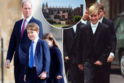 Prince George spotted visiting Prince William’s alma mater Eton College - nypost.com - Britain - Scotland - George - county Andrews - county Berkshire - county Prince Edward