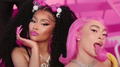 Nicki Minaj and Ice Spice Release 'Barbie World' Remix With Aqua: See the Dreamy Music Video - www.etonline.com