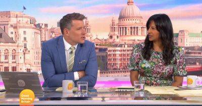 Good Morning Britain star refuses to answer hosts Ben Shepherd and Ranvir Singh and says 'I can't tell you' - www.manchestereveningnews.co.uk - Britain