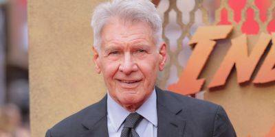 Here's Why Harrison Ford Thanked Tom Selleck While Talking About 'Indiana Jones 5' - www.justjared.com - London - Italy - Indiana - county Harrison - county Ford