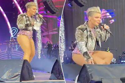 Pink shocked as fan throws mother’s ashes on-stage: ‘Step too far’ - nypost.com - Australia