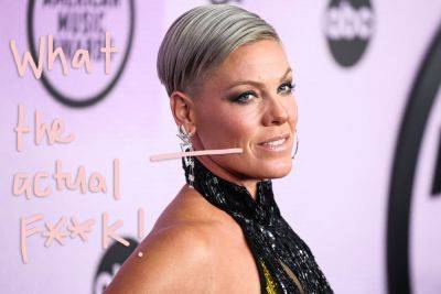 Someone Threw Their Mom's Ashes At Pink While She Was Performing -- OMFG!! - perezhilton.com - Britain