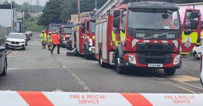 BREAKING: College and gym evacuated after 'chemical incident' at building containing hazardous materials - www.manchestereveningnews.co.uk - Manchester - county Oldham - city Oldham