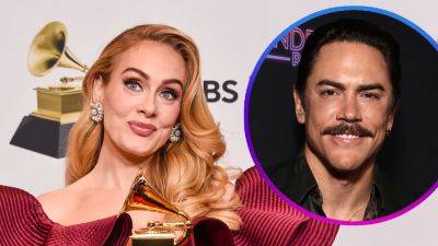 Adele Slams 'Vanderpump Rules' Star Tom Sandoval, Asks Concertgoers If They Know What He Does for a Living - www.etonline.com - Las Vegas - city Sandoval