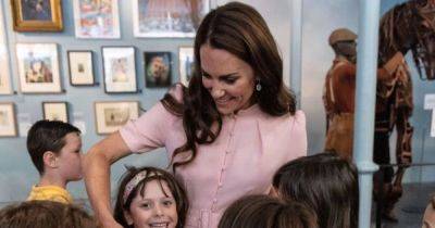 Kate Middleton bombarded in sweet moment as kids can't wait to cuddle princess - www.ok.co.uk - London