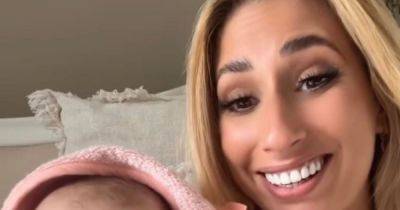 Stacey Solomon says 'I'm so sorry' to fans as she issues explanation in late night message - www.manchestereveningnews.co.uk - Manchester